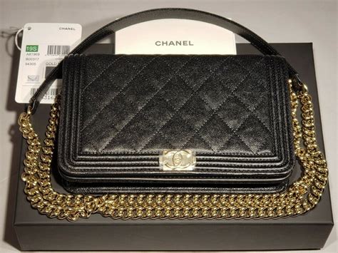 chanel boy mini caviar bag